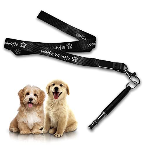 LUPO Dog Training Whistle for Recall. Anti Bark Dog Whistle, Lanyard & FREE Training Ebook. Adjustable Silent Ultrasonic Frequencies